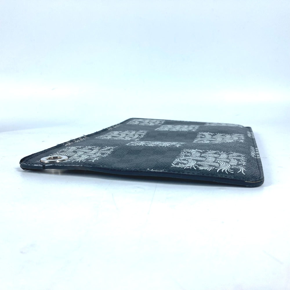 LOUIS VUITTON Clutch bag Damier Grafitto Canvas black Damier Grafitte Pochette Jules PM mens