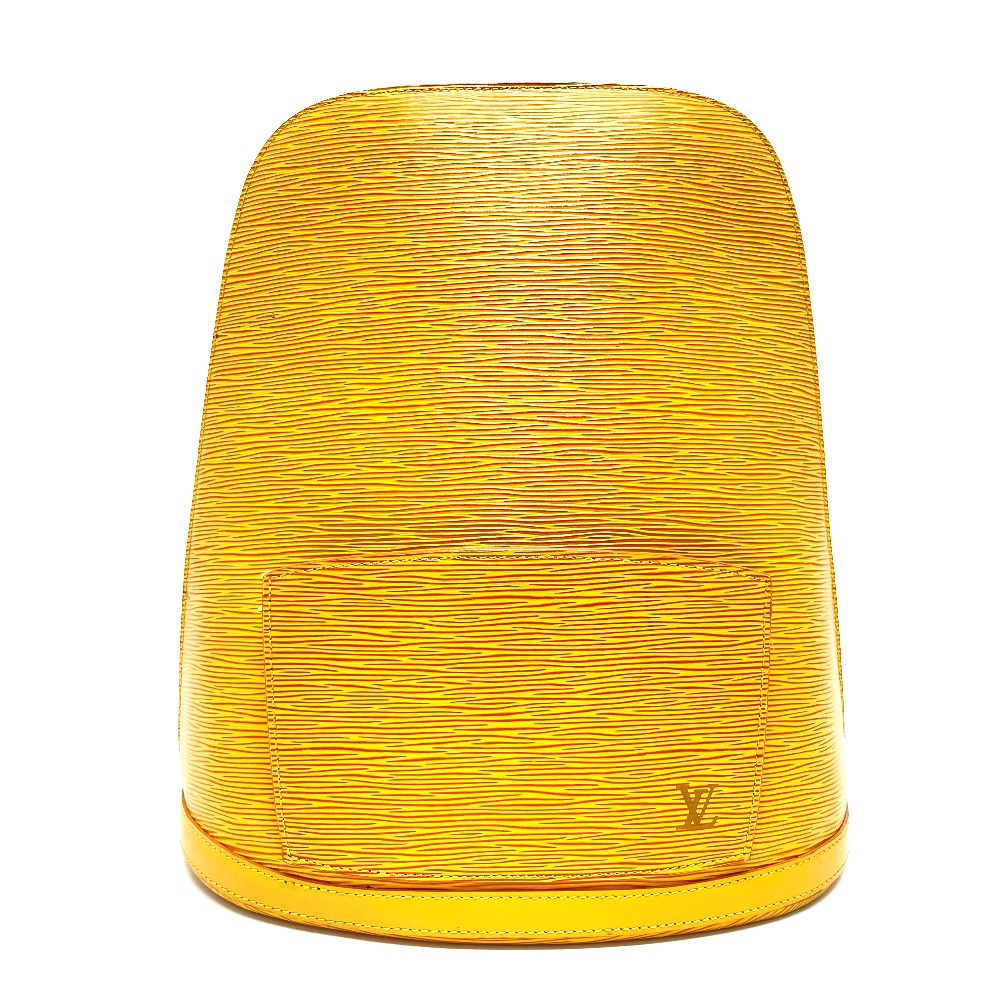 LOUIS VUITTON Backpack Epi Leather yellow Epi Coblanc