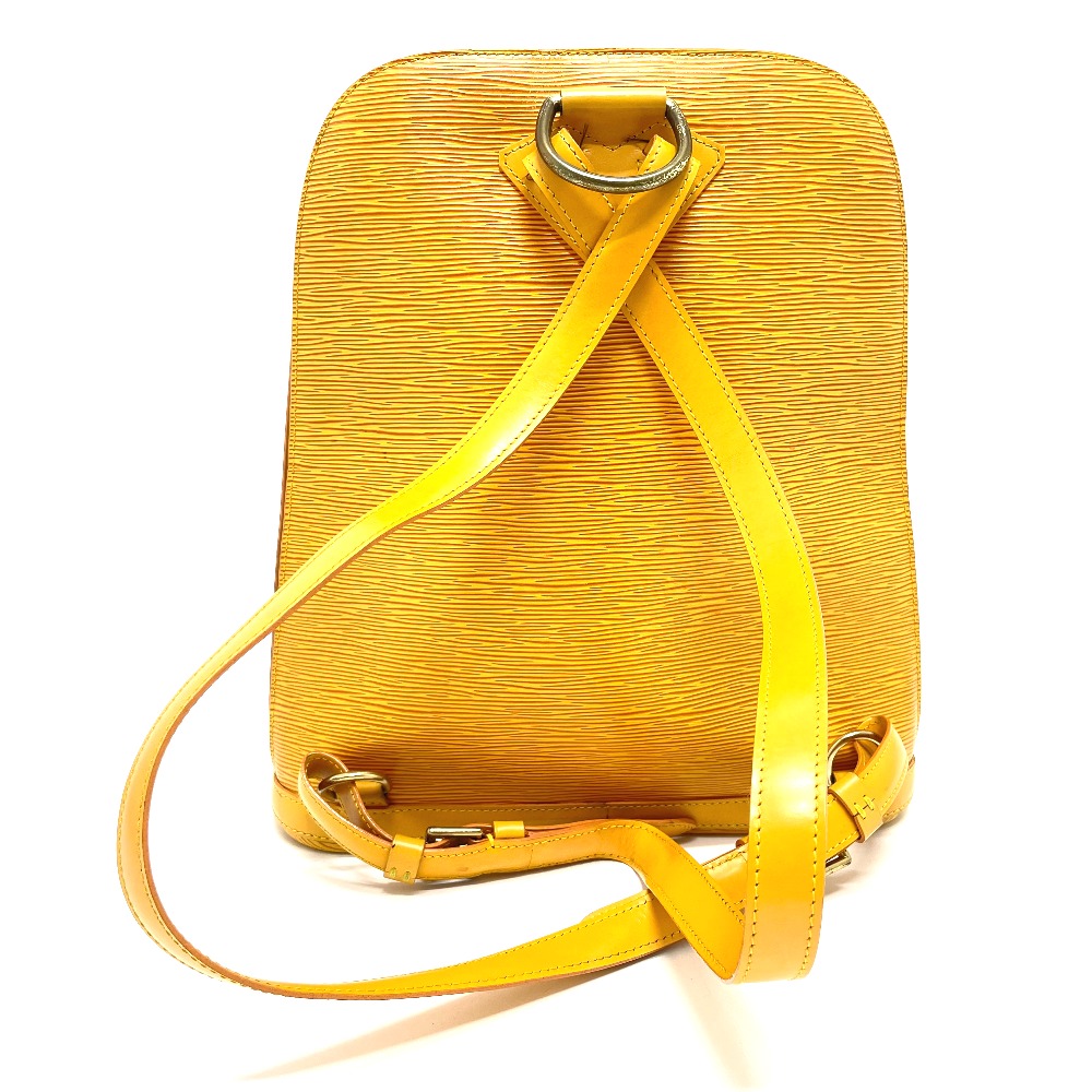 Luxury Women's Backpack | LOUIS VUITTON Backpack Epi Leather yellow Epi Coblanc