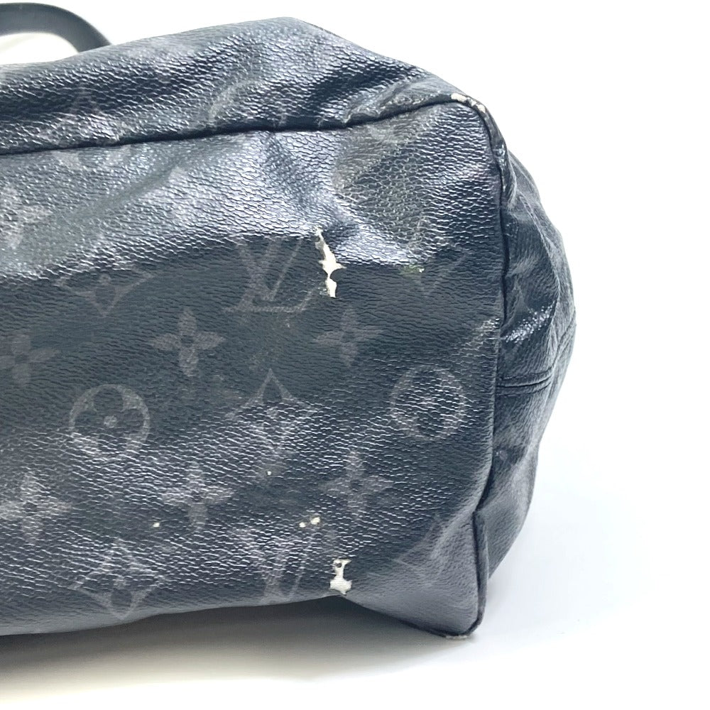 LOUIS VUITTON Tote Bag Monogram Eclipse Canvas black Monogram Eclipse Hiroshi Fujiwara Fragment Hippo Light