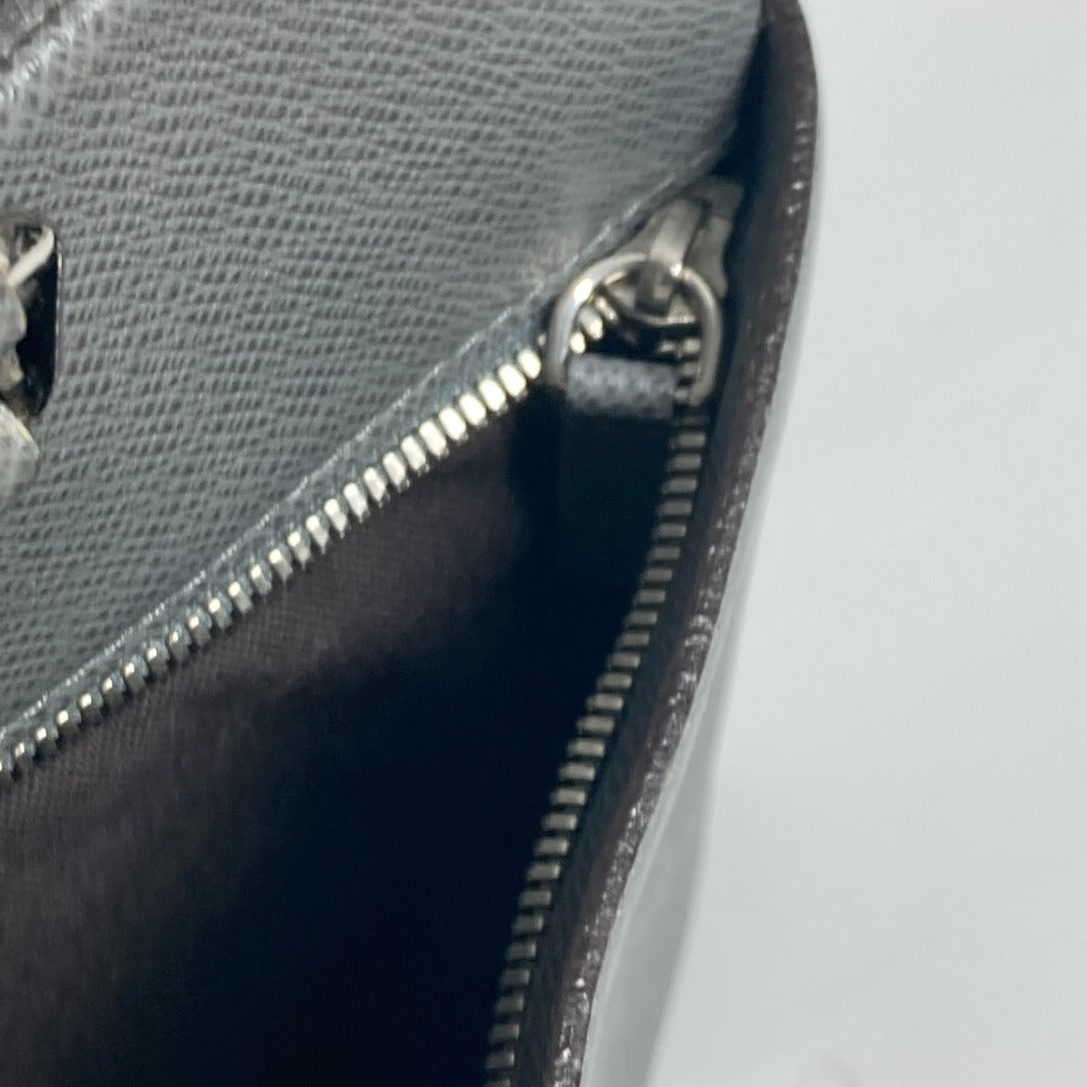 LOUIS VUITTON Business bag M32711 Taiga Leather gray Taiga Taiga Porto Document Business PDB mens