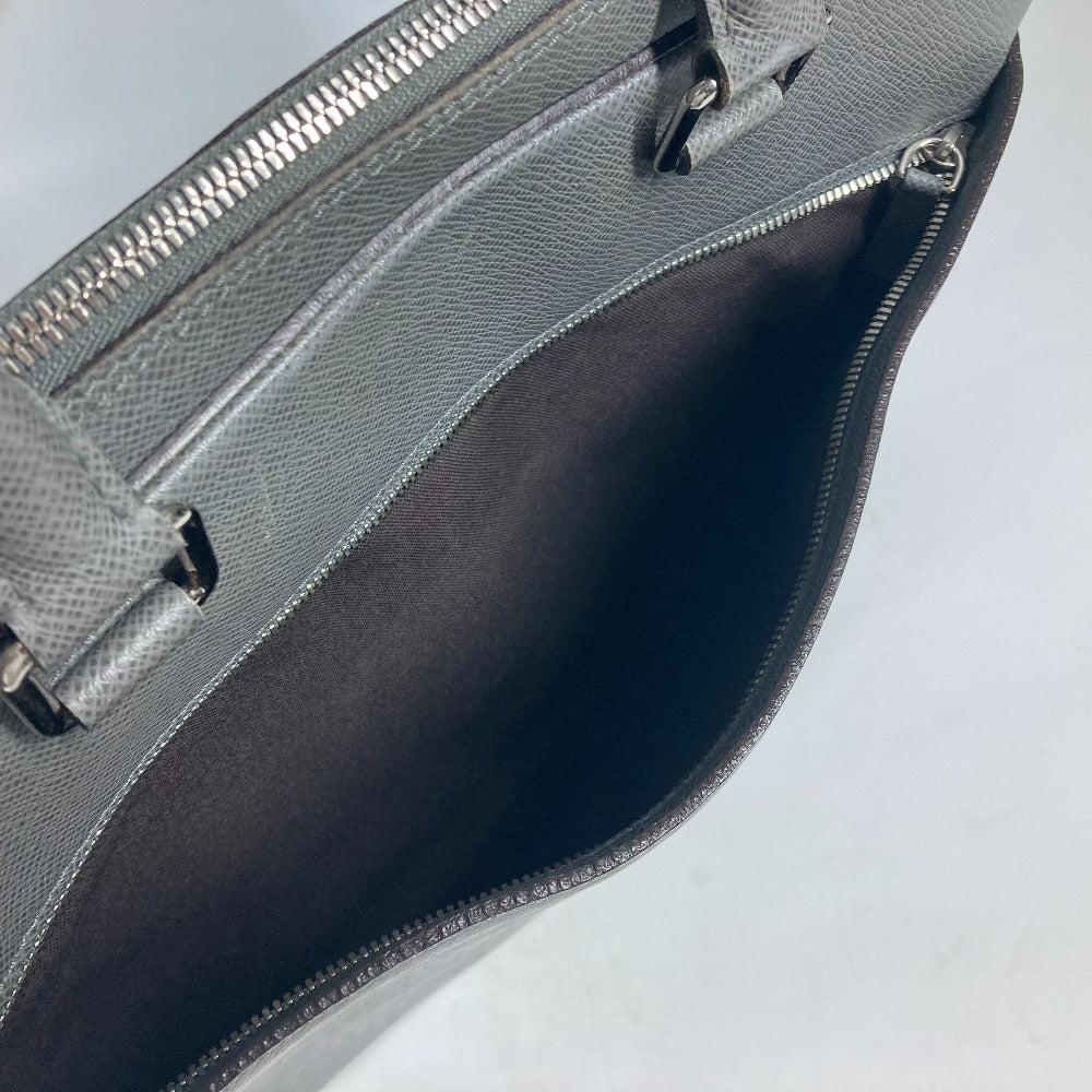 LOUIS VUITTON Business bag M32711 Taiga Leather gray Taiga Taiga Porto Document Business PDB mens