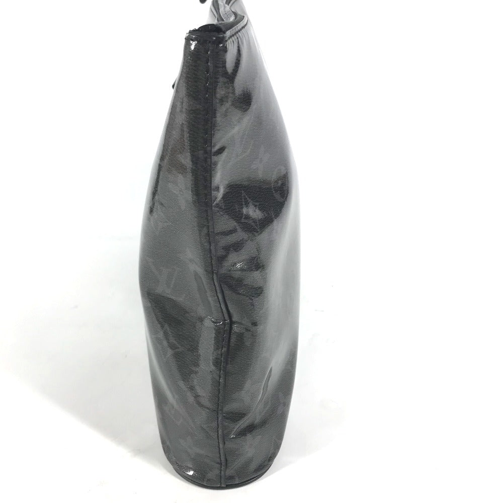 LOUIS VUITTON Clutch bag Plastics, Leather black Monogram Eclipse Glaze, Japan, Tokyo, Shinjuku Isetan Exclusive Pochette Cosmos mens