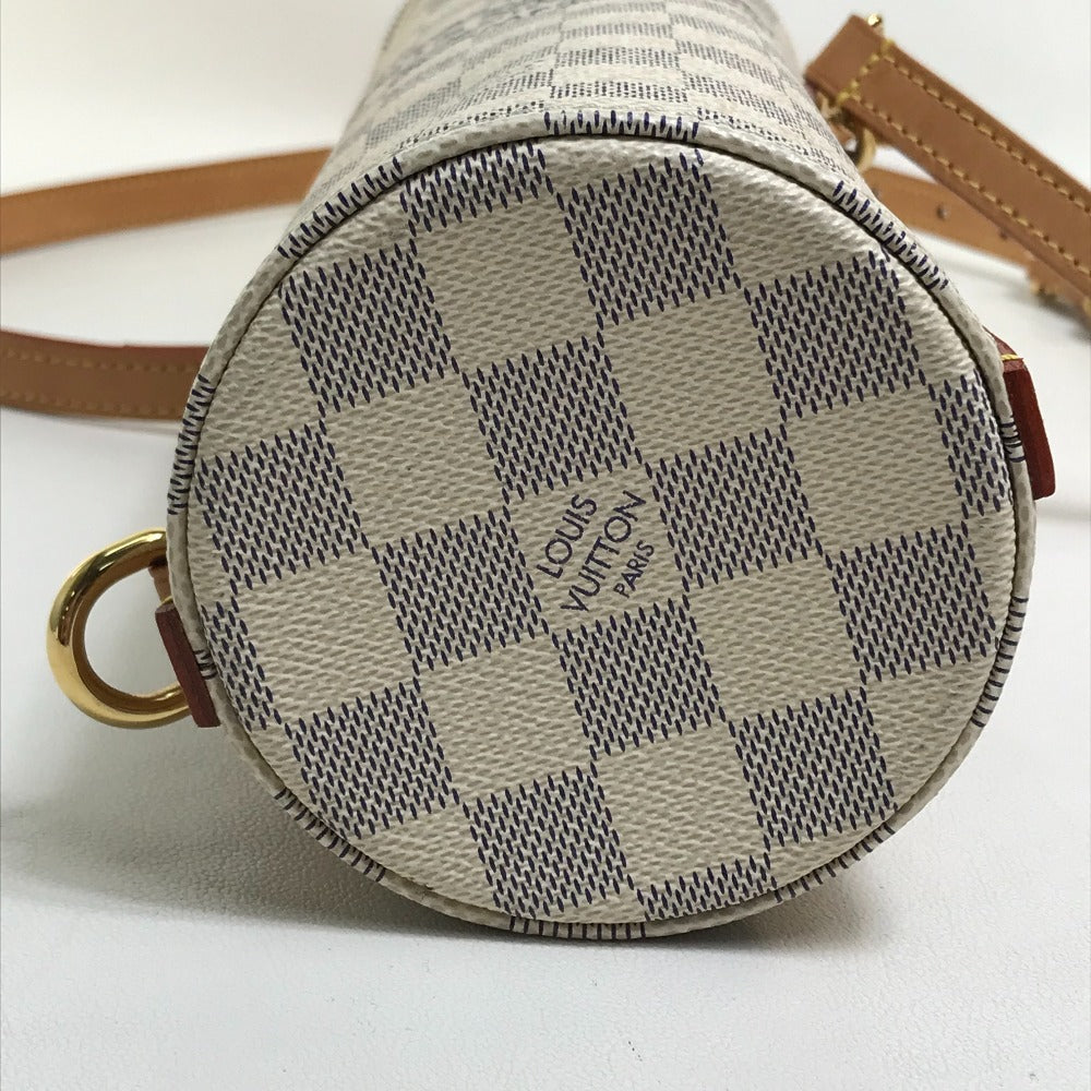 LOUIS VUITTON Other miscellaneous goods Damier Azur Canvas white Shoulder Bag Cool bag, crossbody Porte Buteil bottle holder Women(Unisex)