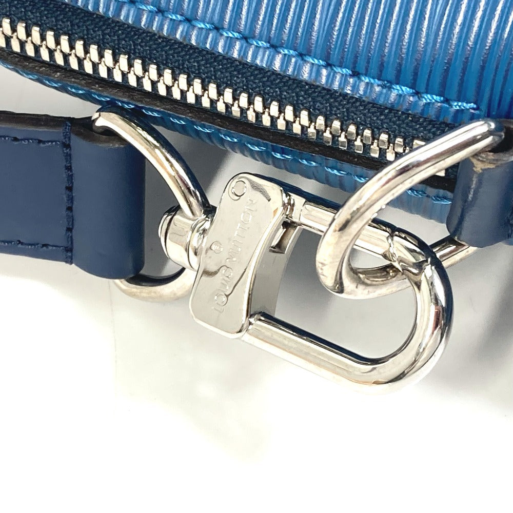 LOUIS VUITTON Business bag M51700 Epi Leather blue Porto documan Jules PDJ Handbag mens