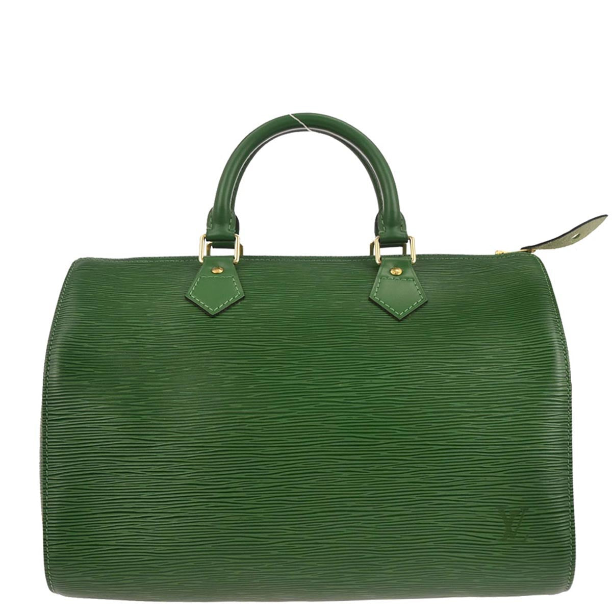 Louis Vuitton 1997 Green Epi 30 Handbag M43004