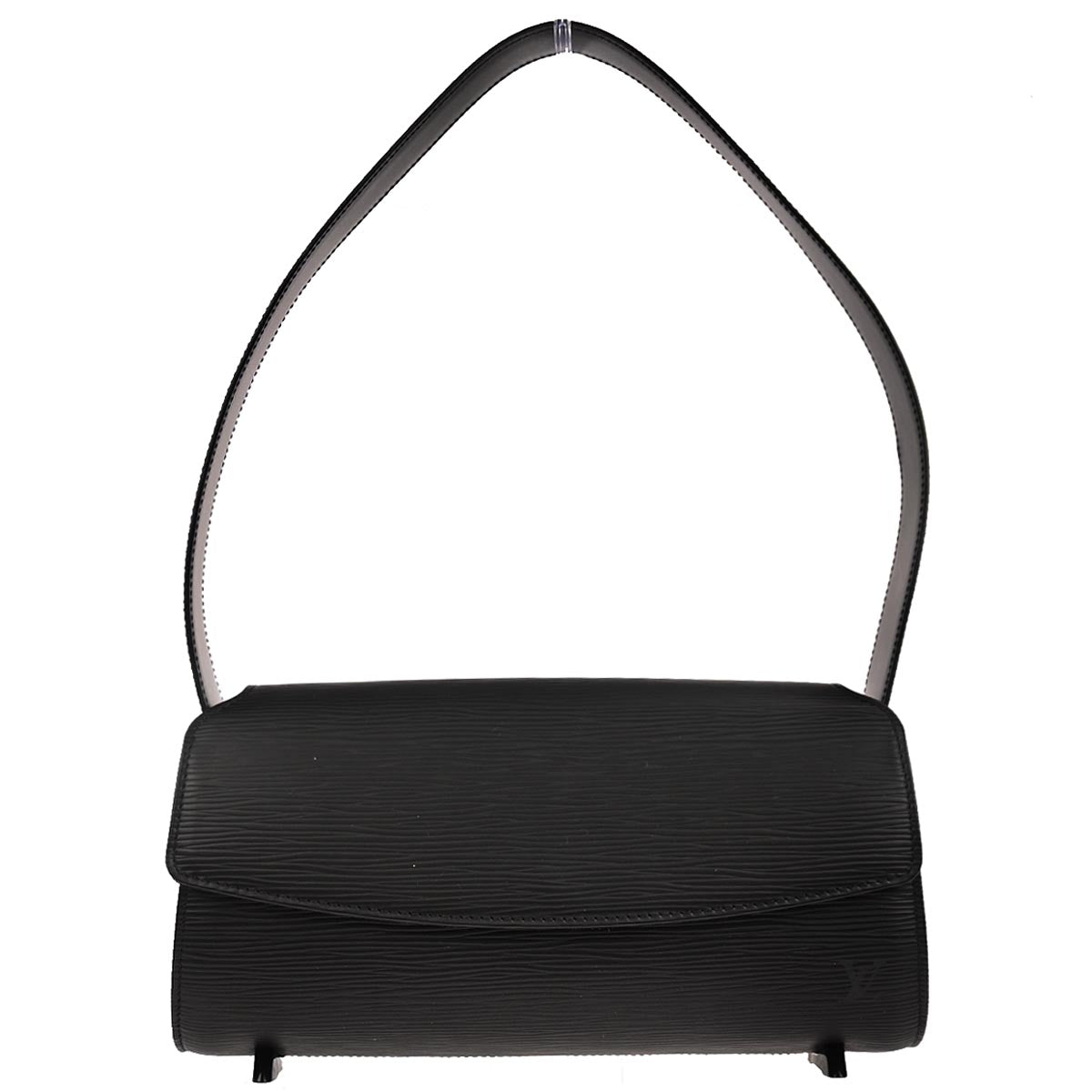 Louis Vuitton 2003 Black Epi Nocturne PM Shoulder Bag M52182