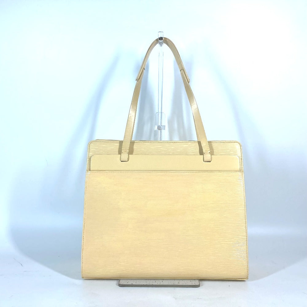 LOUIS VUITTON Tote Bag Epi Leather yellow Epi Croisette PM Women