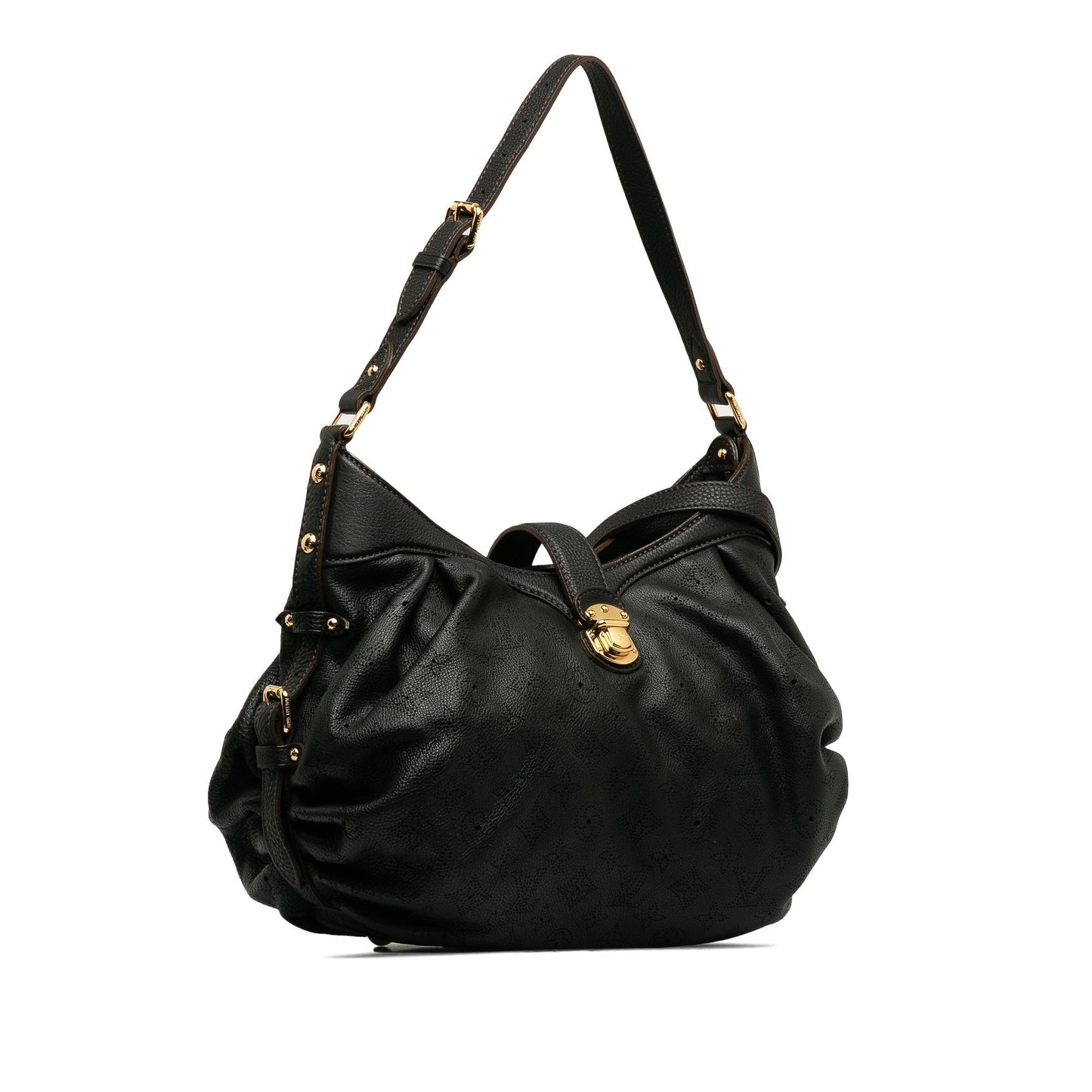 Black Louis Vuitton Monogram Mahina XS Crossbody Bag