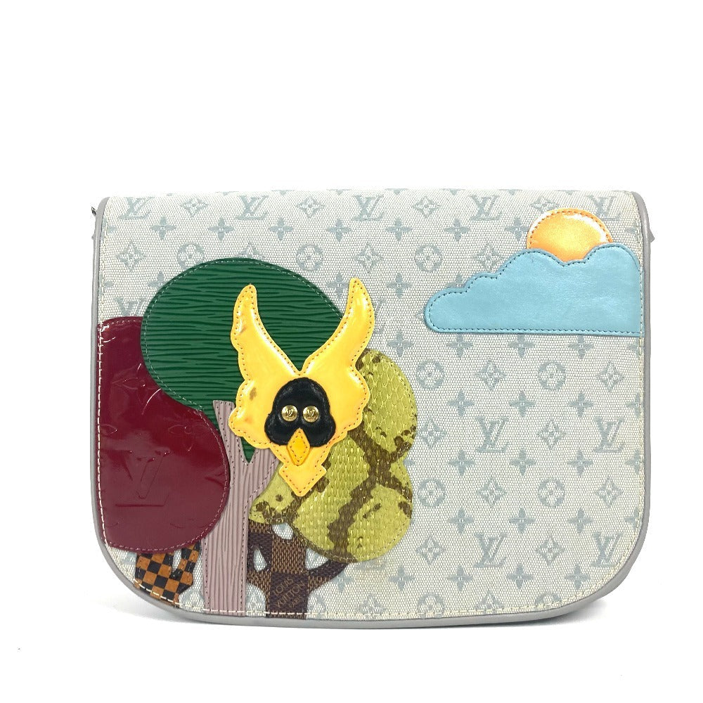 LOUIS VUITTON Shoulder Bag Monogram mini canvas gray Monogram mini Musette Comte de Fe Women