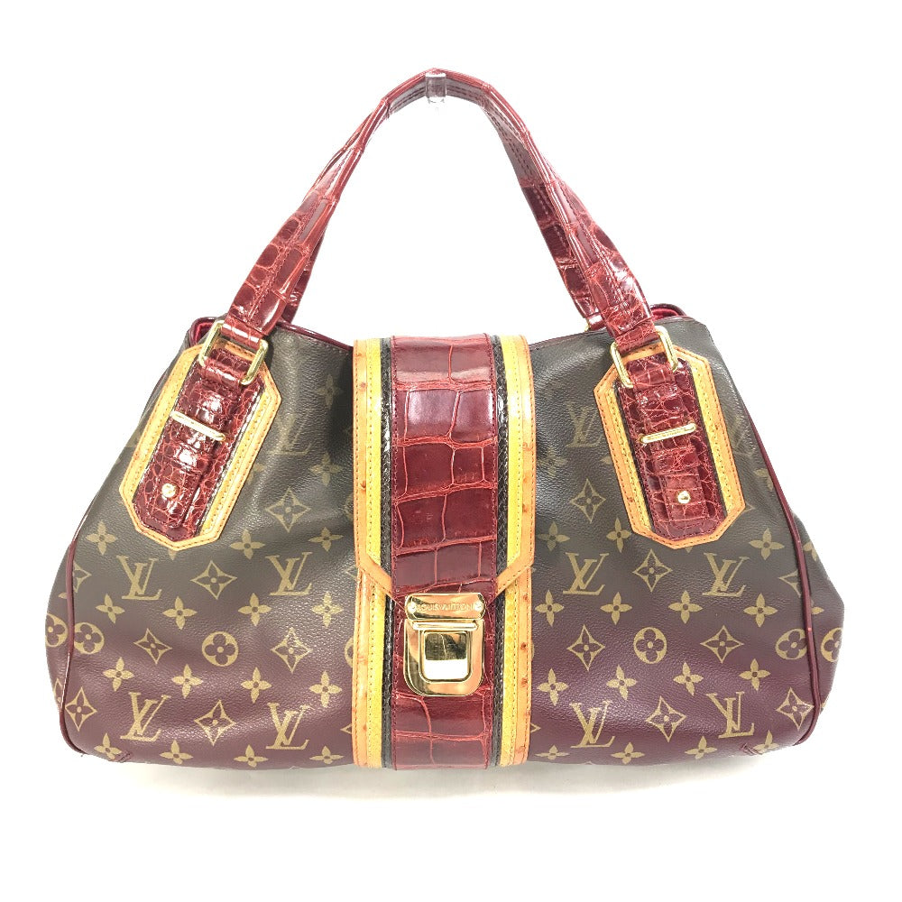 LOUIS VUITTON Shoulder Bag canvas Red Monogram Mirage Greet Purse Women