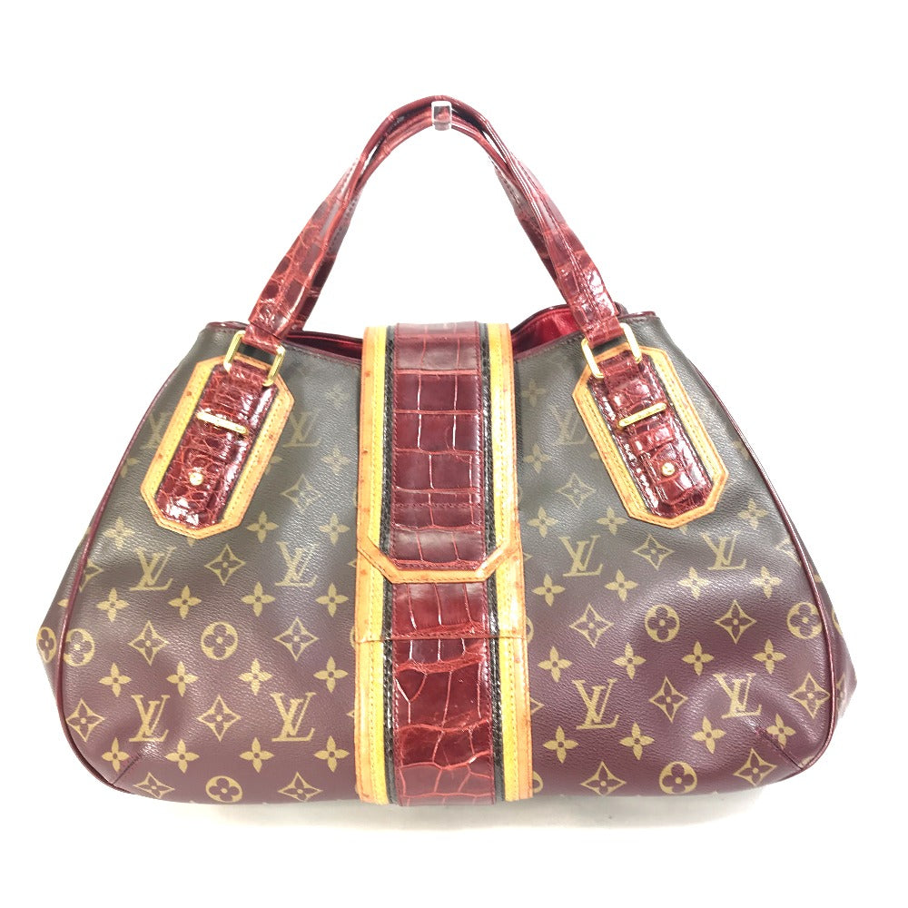 LOUIS VUITTON Shoulder Bag canvas Red Monogram Mirage Greet Purse Women
