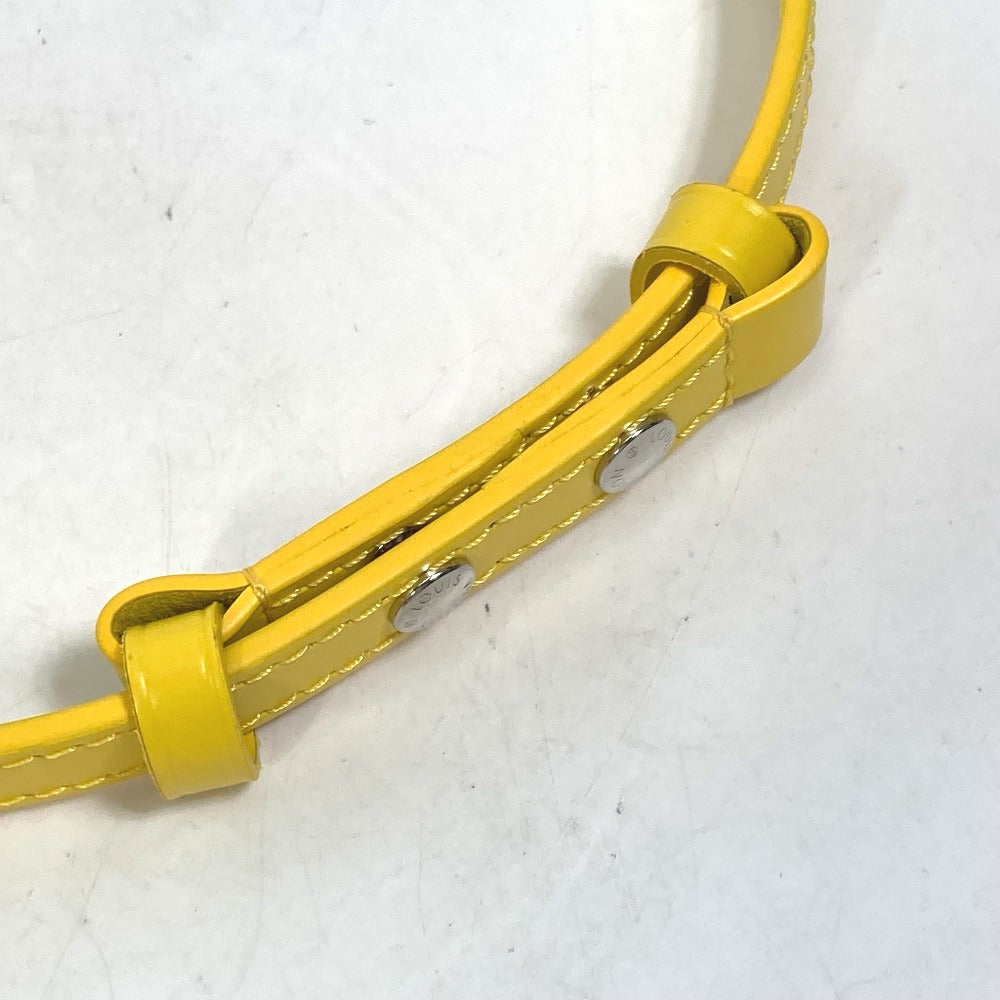 LOUIS VUITTON Handbag M21702 Epi Leather yellow Kusama Yayoi Collaboration LVxYK Malelini Women