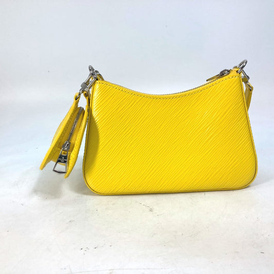 LOUIS VUITTON Handbag M21702 Epi Leather yellow Kusama Yayoi Collaboration LVxYK Malelini Women