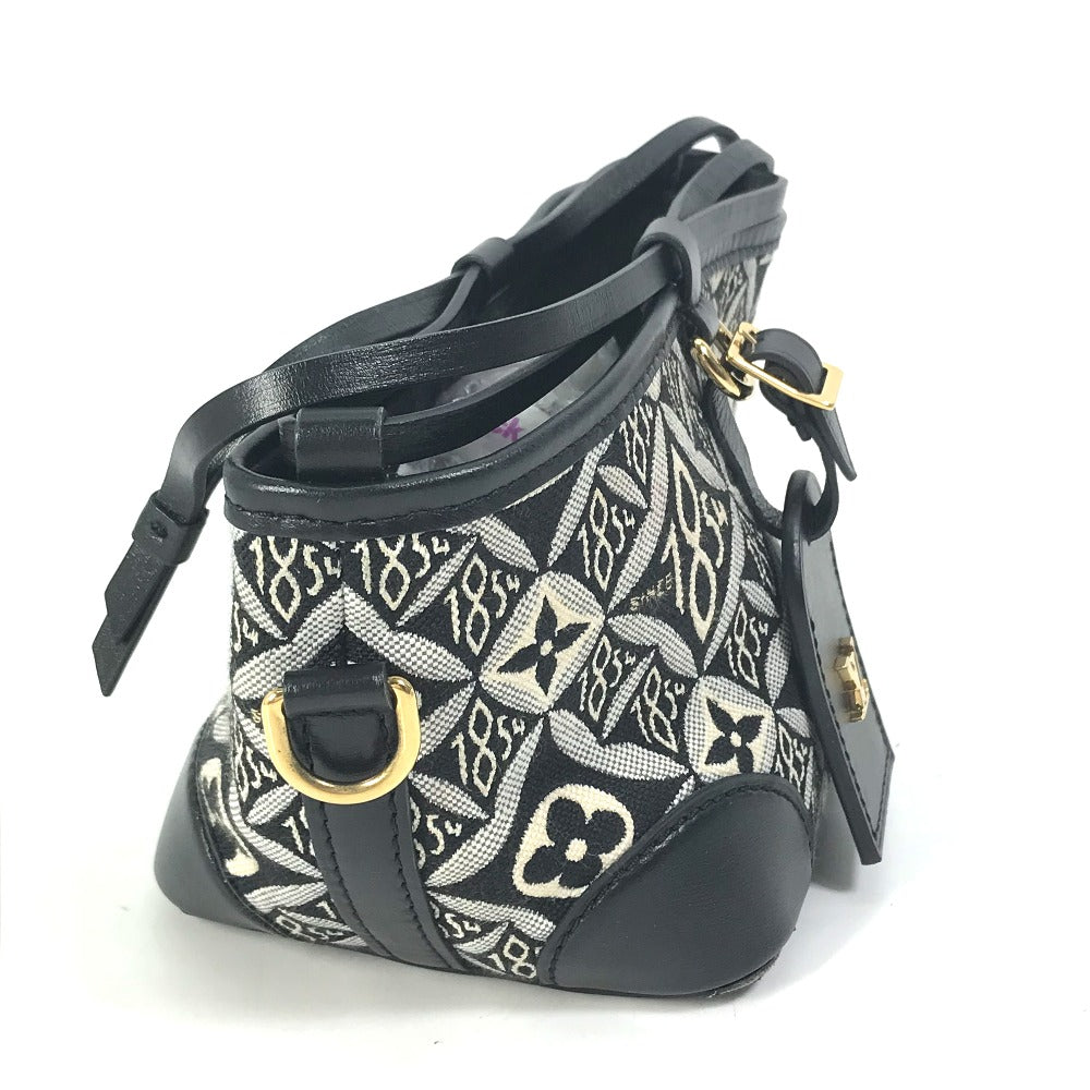 LOUIS VUITTON Shoulder Bag Jacquard black Monogram Noe Peirce Women