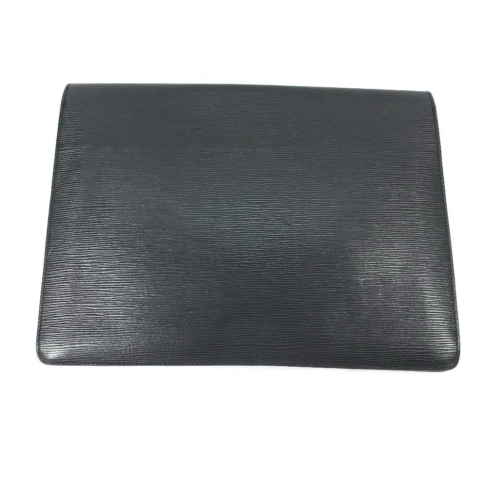 LOUIS VUITTON Clutch bag ‚l54452 Epi Leather black Epi Porto Document Case mens