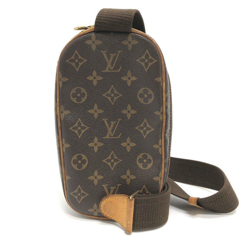LOUIS VUITTON Shoulder Bag Monogram canvas Brown Monogram Pochette Gange