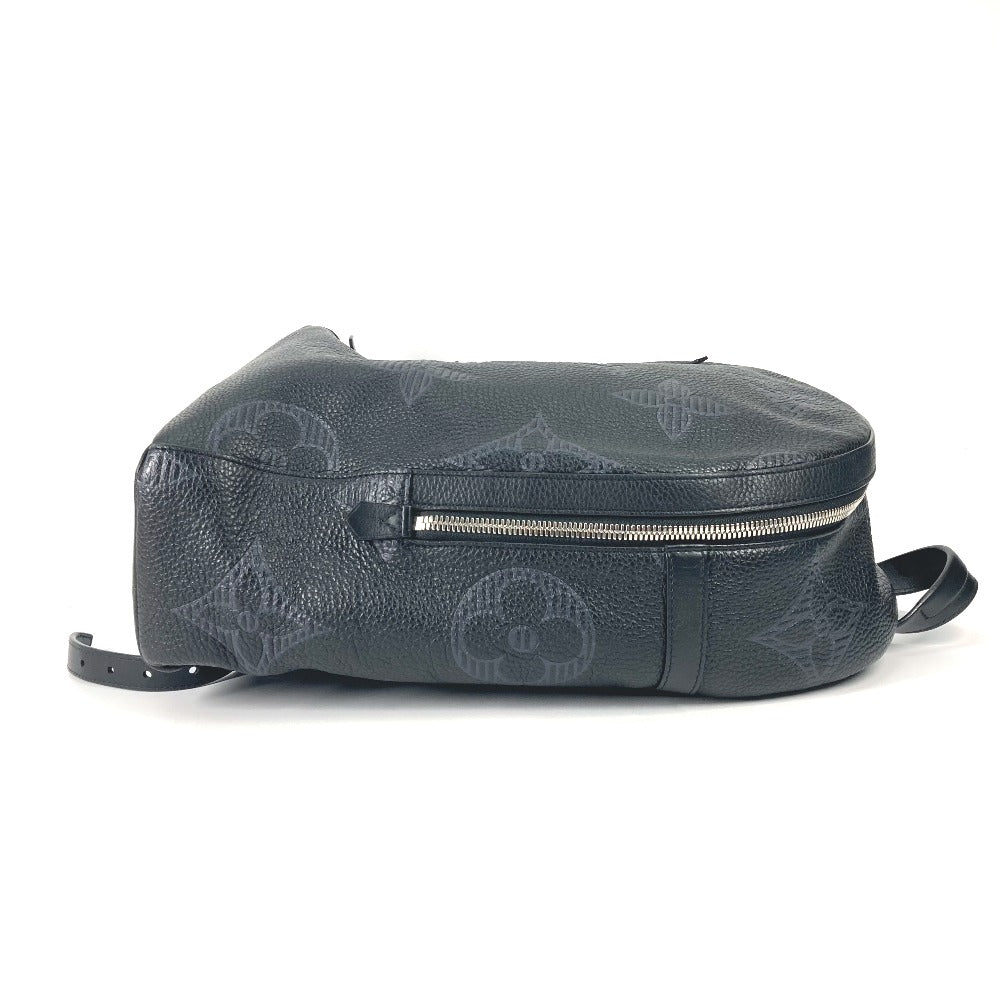 LOUIS VUITTON Backpack leather black Monogram Taurillon Clemence Shadow Armand backpack