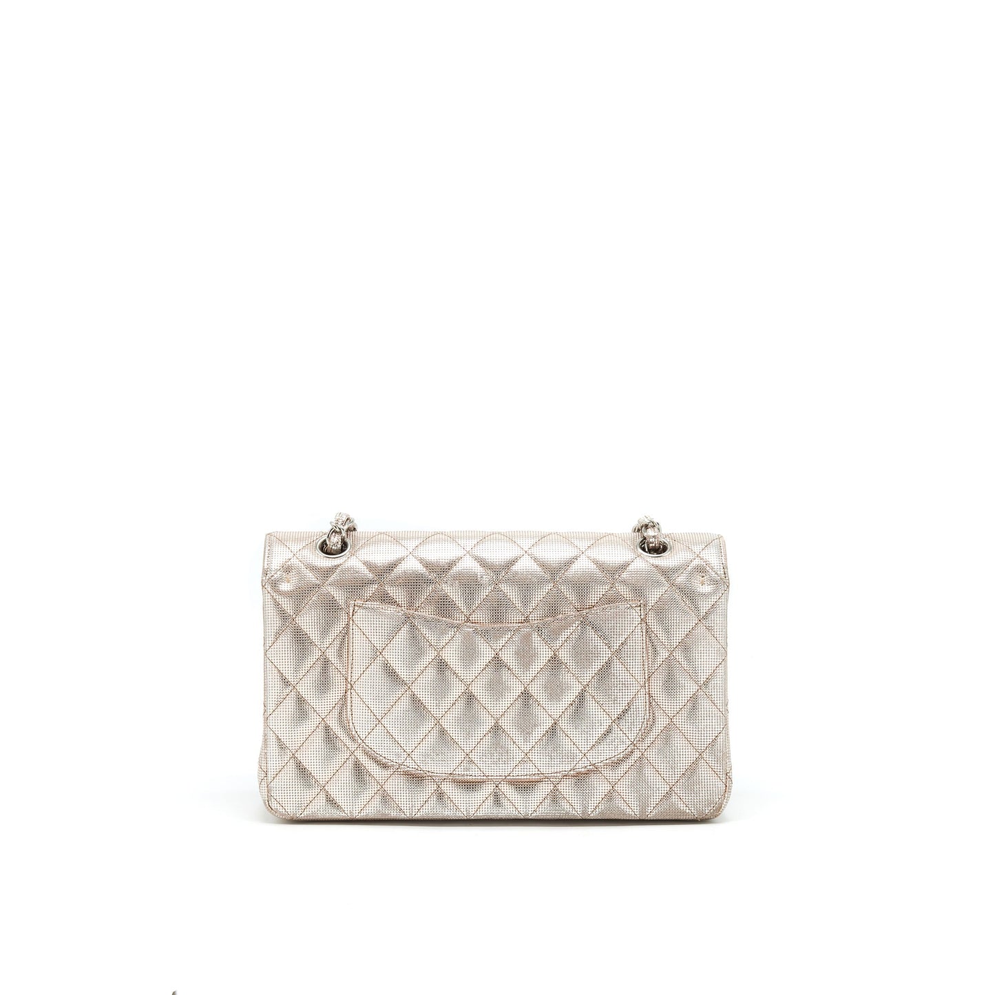 CHANEL SEASONAL MEDIUM FLAP BAG IN CHAMPAGNE PINK