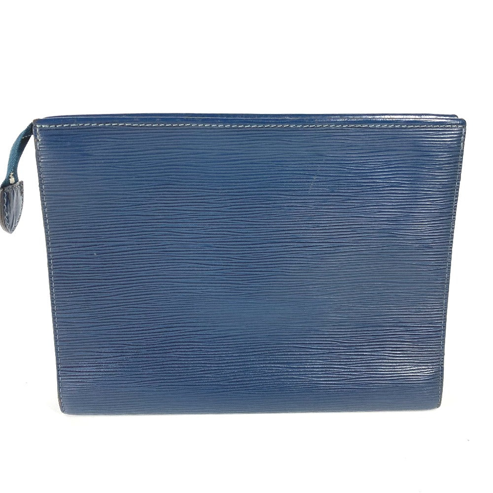 LOUIS VUITTON business bag Epi Leather Navy Epi posh toilette 26 mens