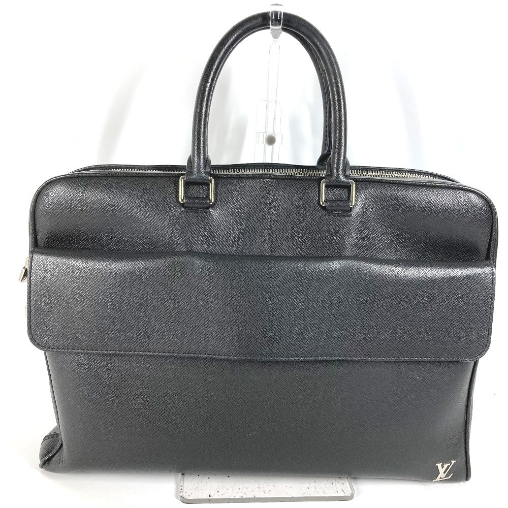 LOUIS VUITTON Business bag M30440 Taiga Leather black Taiga Alex
