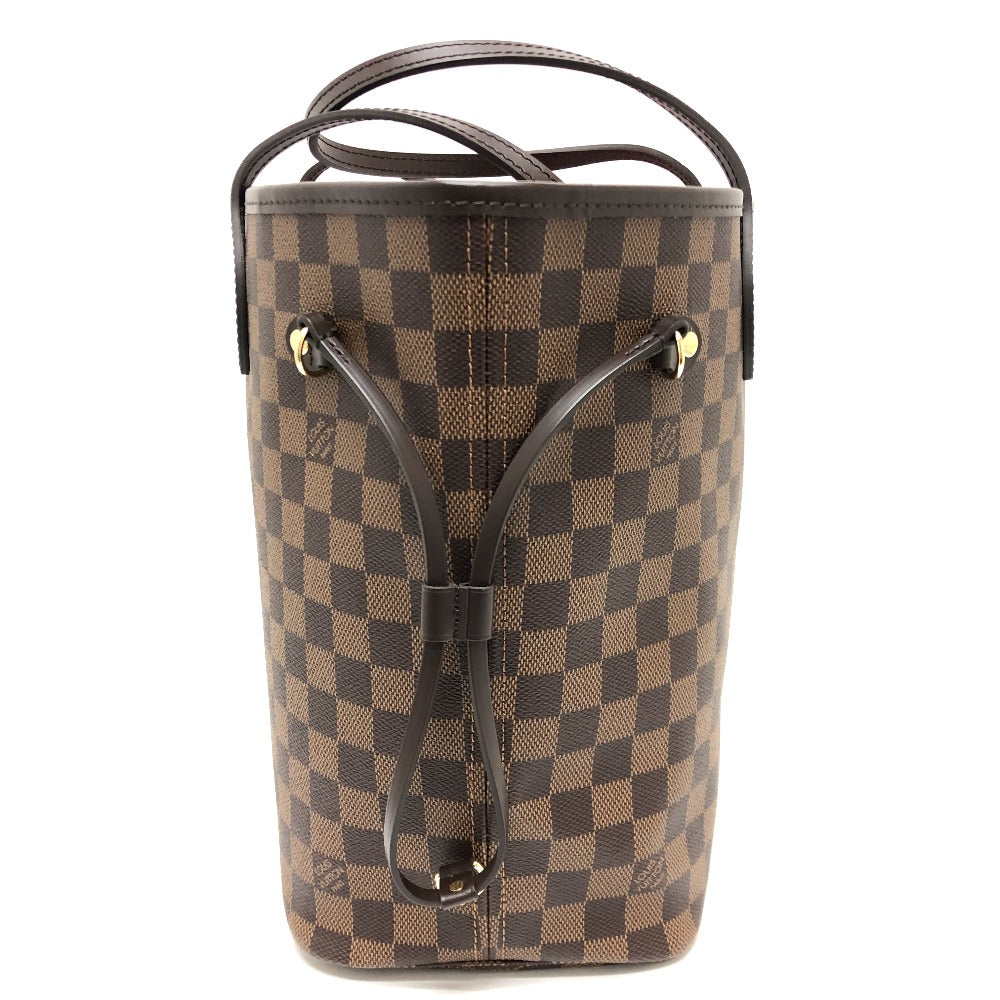 LOUIS VUITTON Tote Bag Damier canvas Brown Neverfull MM Women