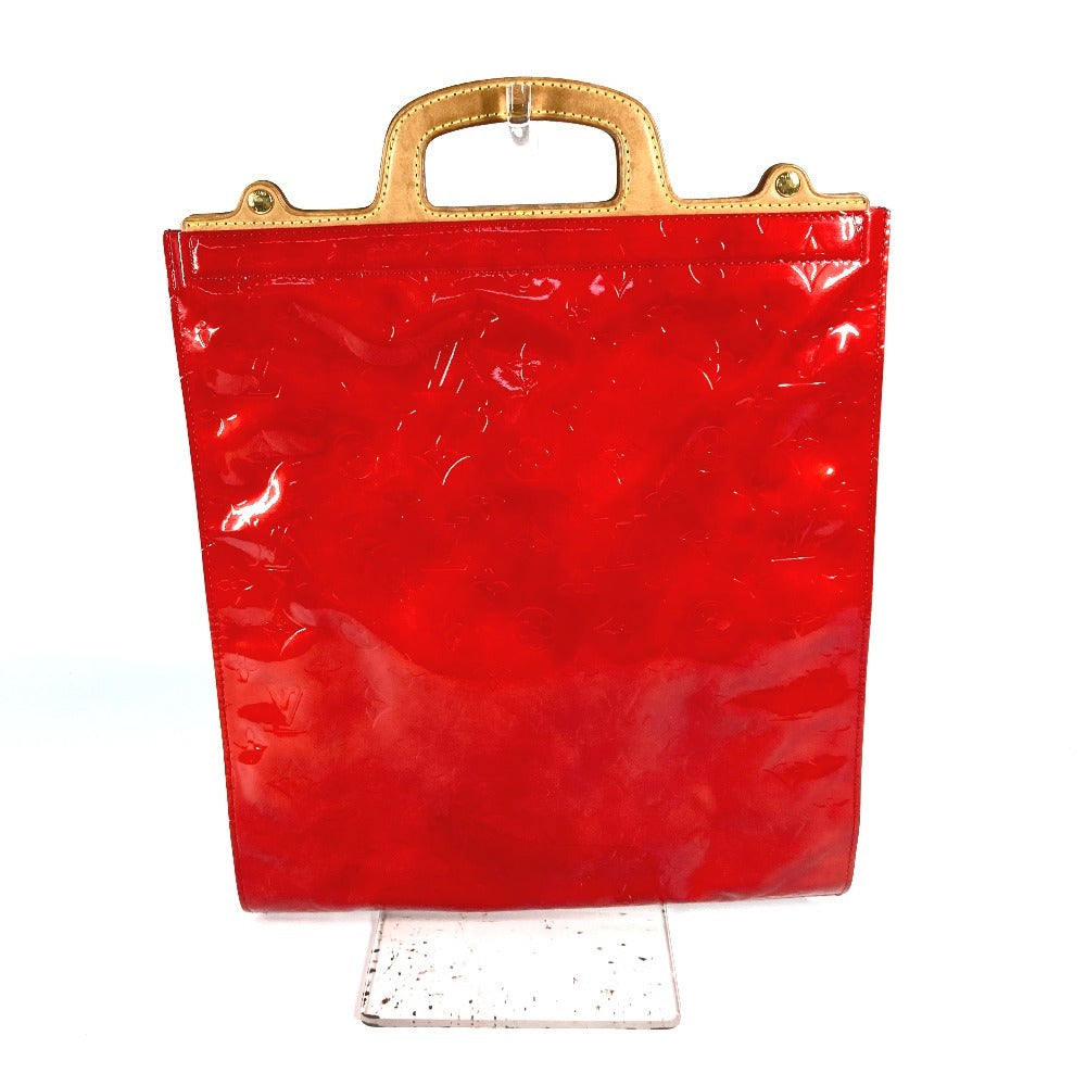 LOUIS VUITTON Handbag Monogram Vernis Red Monogram Vernis Stanton Women