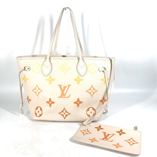 LOUIS VUITTON Tote Bag Monogram Ann Platt Leather beige Monogram Ann Platt Neverfull MM Women