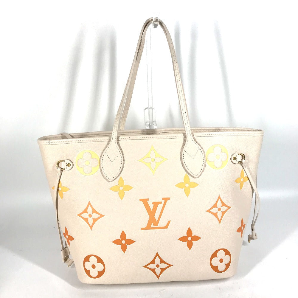 LOUIS VUITTON Tote Bag Monogram Ann Platt Leather beige Monogram Ann Platt Neverfull MM Women