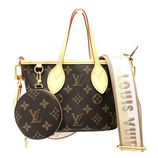 LOUIS VUITTON Handbag Monogram canvas Brown Tote Shoulder Bag Neverfull BB Women