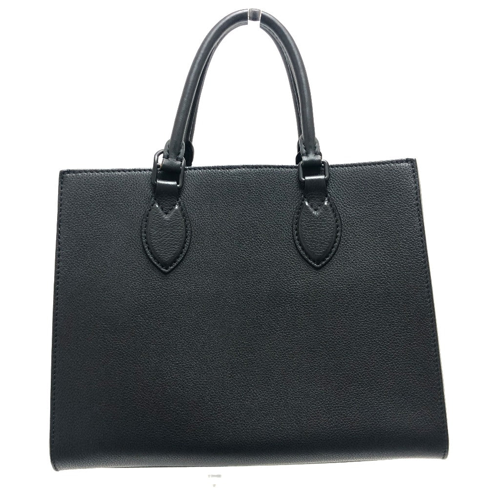 LOUIS VUITTON Handbag Grain Calfskin Leather black Rock Me Tote PM