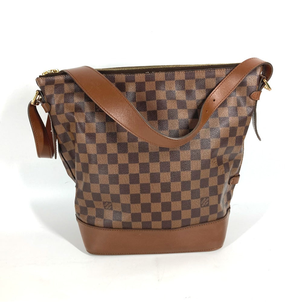 LOUIS VUITTON Shoulder Bag Damier canvas Brown Damier Dianu Women