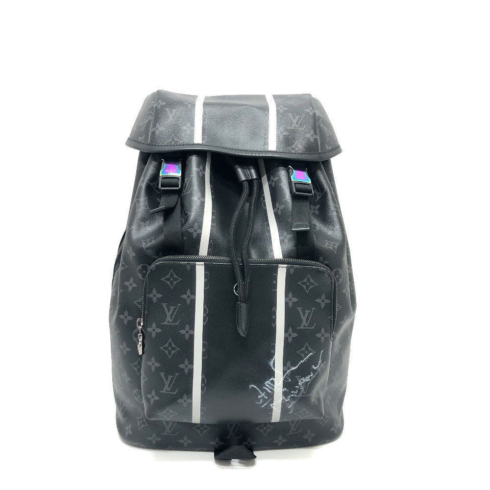 LOUIS VUITTON Backpack canvas black Eclipse Hiroshi Fujiwara Zack Fragment