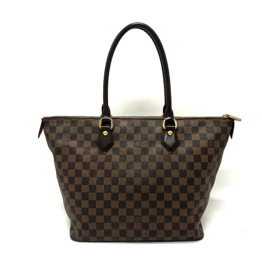 LOUIS VUITTON Tote Bag Damier canvas Brown SaleyaMM