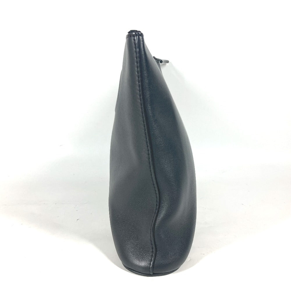 LOUIS VUITTON Clutch bag leather black Dark annity pochette cosmos mens