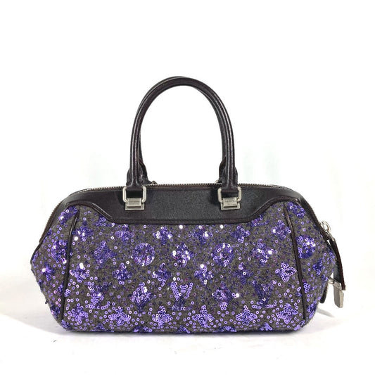 LOUIS VUITTON Handbag M40793 leather purple Sunshine Express