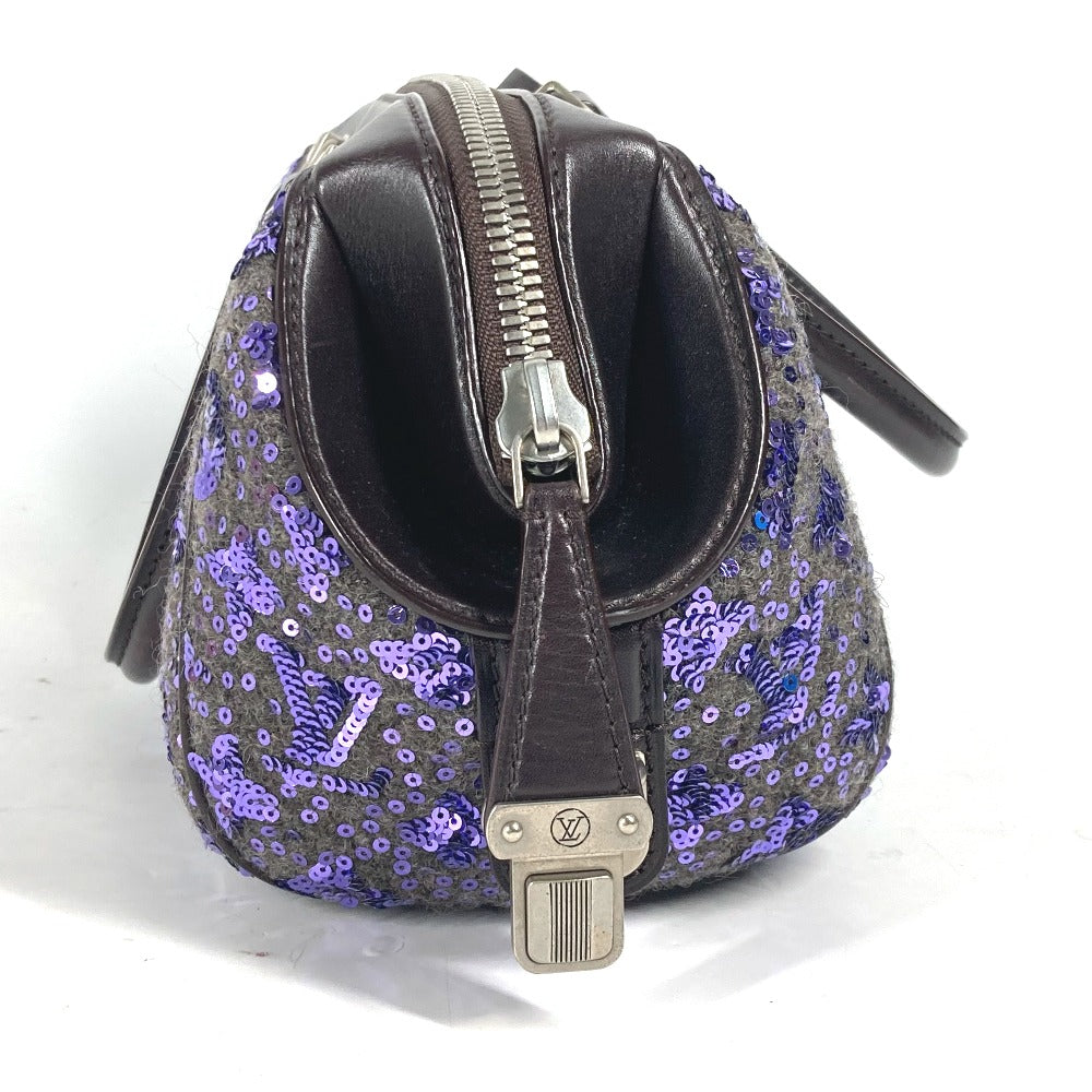 LOUIS VUITTON Handbag leather purple Sunshine Express Women