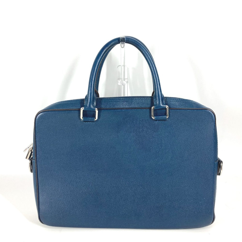 LOUIS VUITTON Business bag Taiga Leather Navy Taiga PDB Portodocument Business PM mens