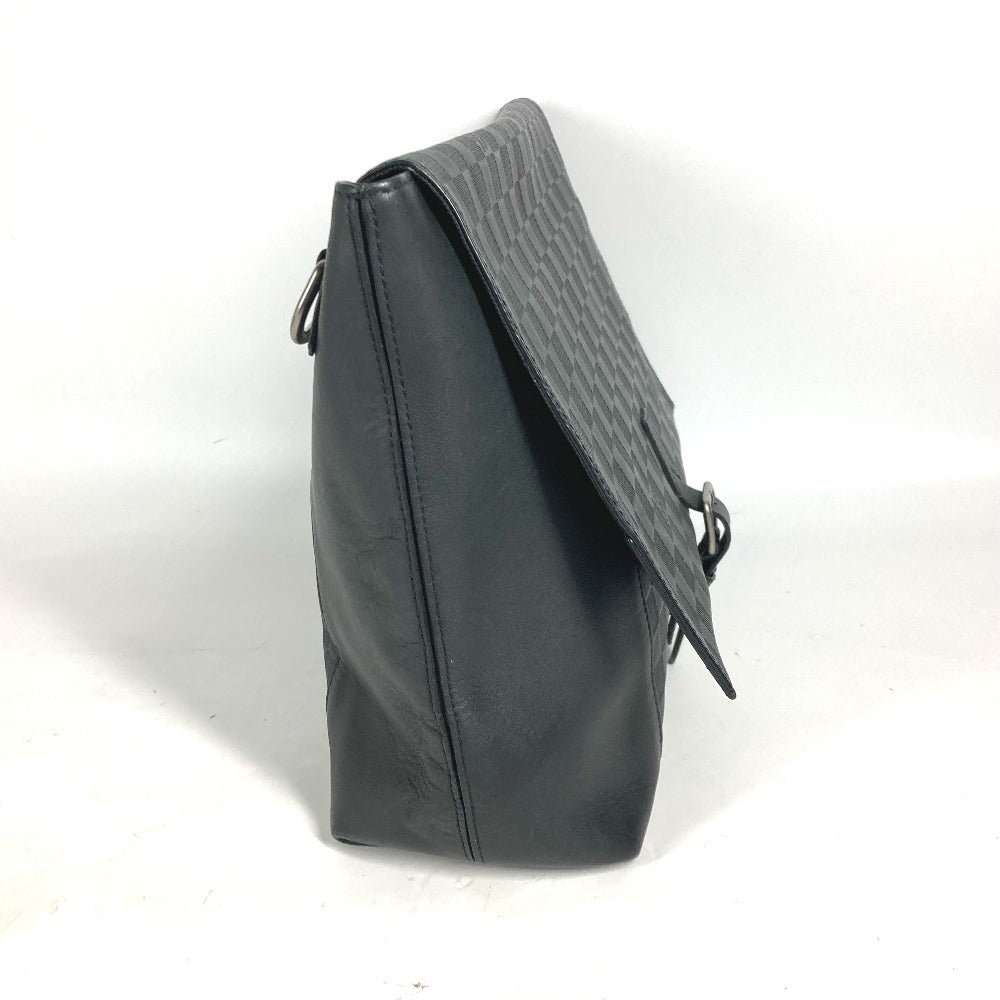 LOUIS VUITTON Handbag Damier Anfini Leather black Damier Anfini loft mens