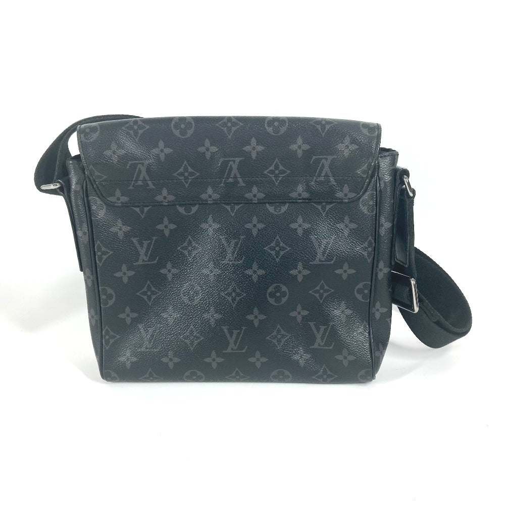 LOUIS VUITTON Shoulder Bag Monogram Eclipse Canvas black Monogram Eclipse District PM
