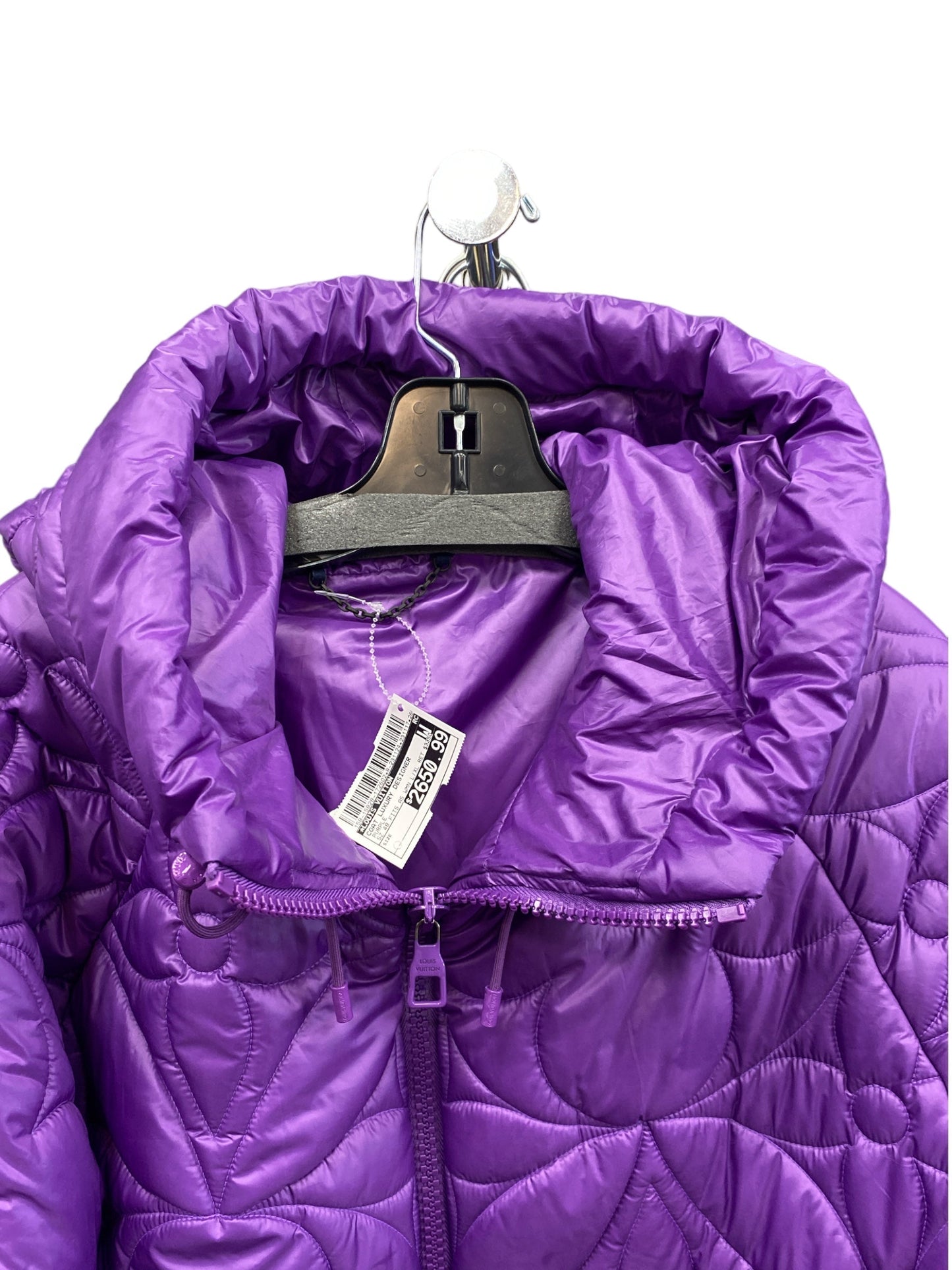 Coat Luxury Designer By Louis Vuitton Size:48 Crossbody