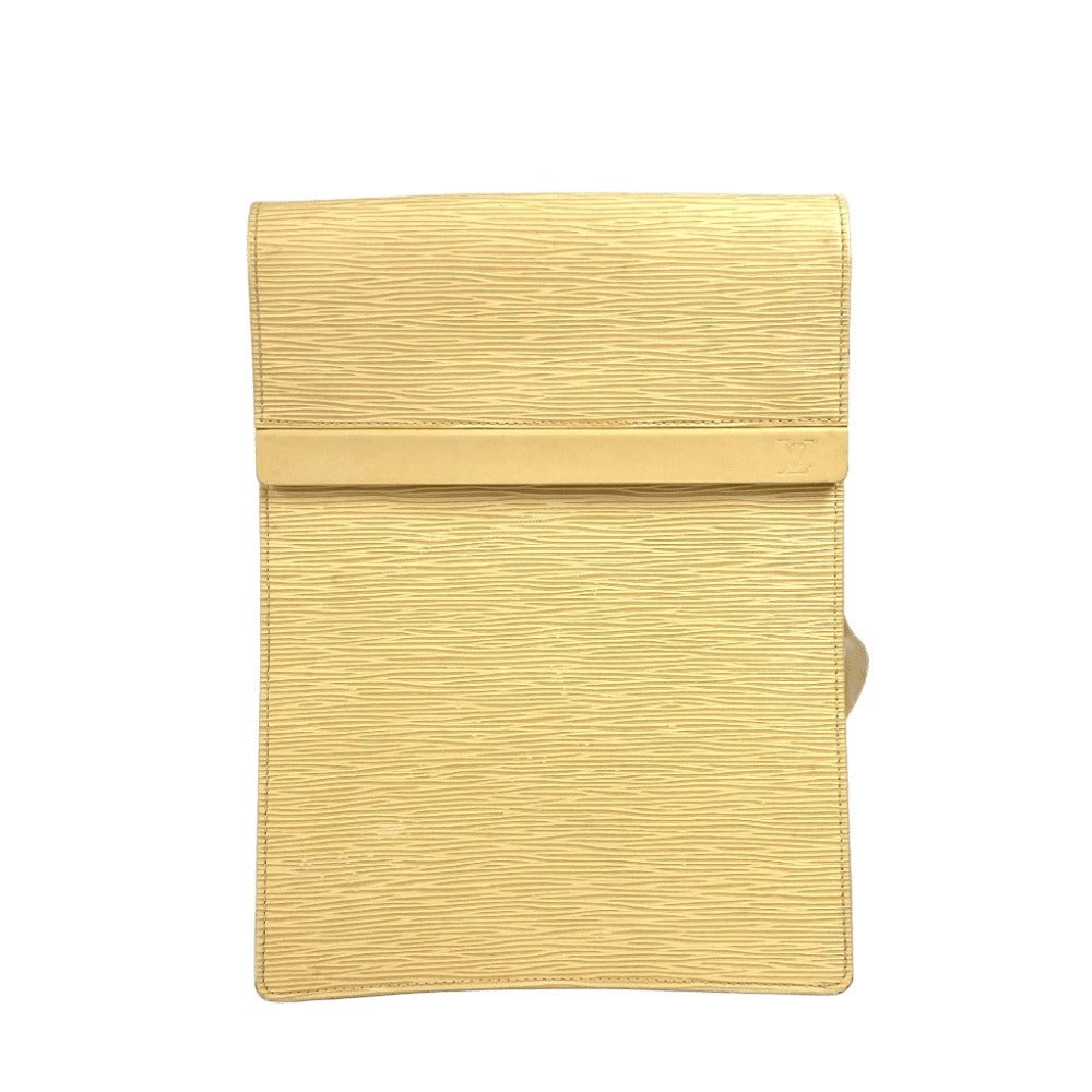 LOUIS VUITTON Shoulder Bag Epi Leather Yellow type Epi Ramatuelle