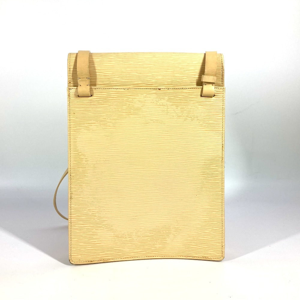 LOUIS VUITTON Shoulder Bag Epi Leather Yellow type Epi Ramatuelle