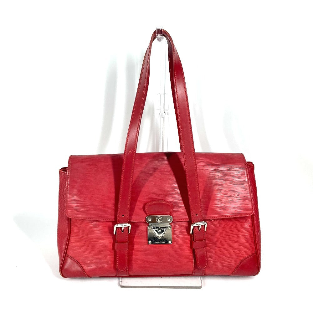 LOUIS VUITTON Shoulder Bag Epi Leather Red Epi Segur MM