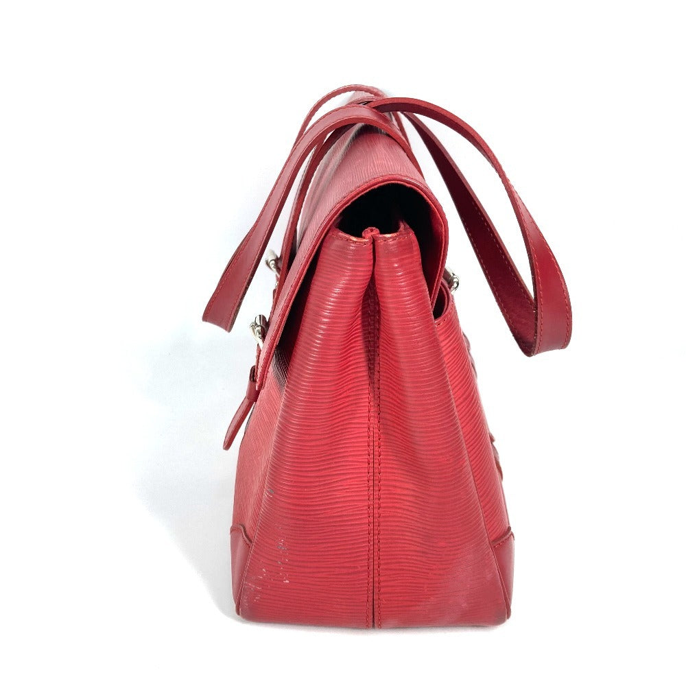 LOUIS VUITTON Shoulder Bag Epi Leather Red Epi Segur MM