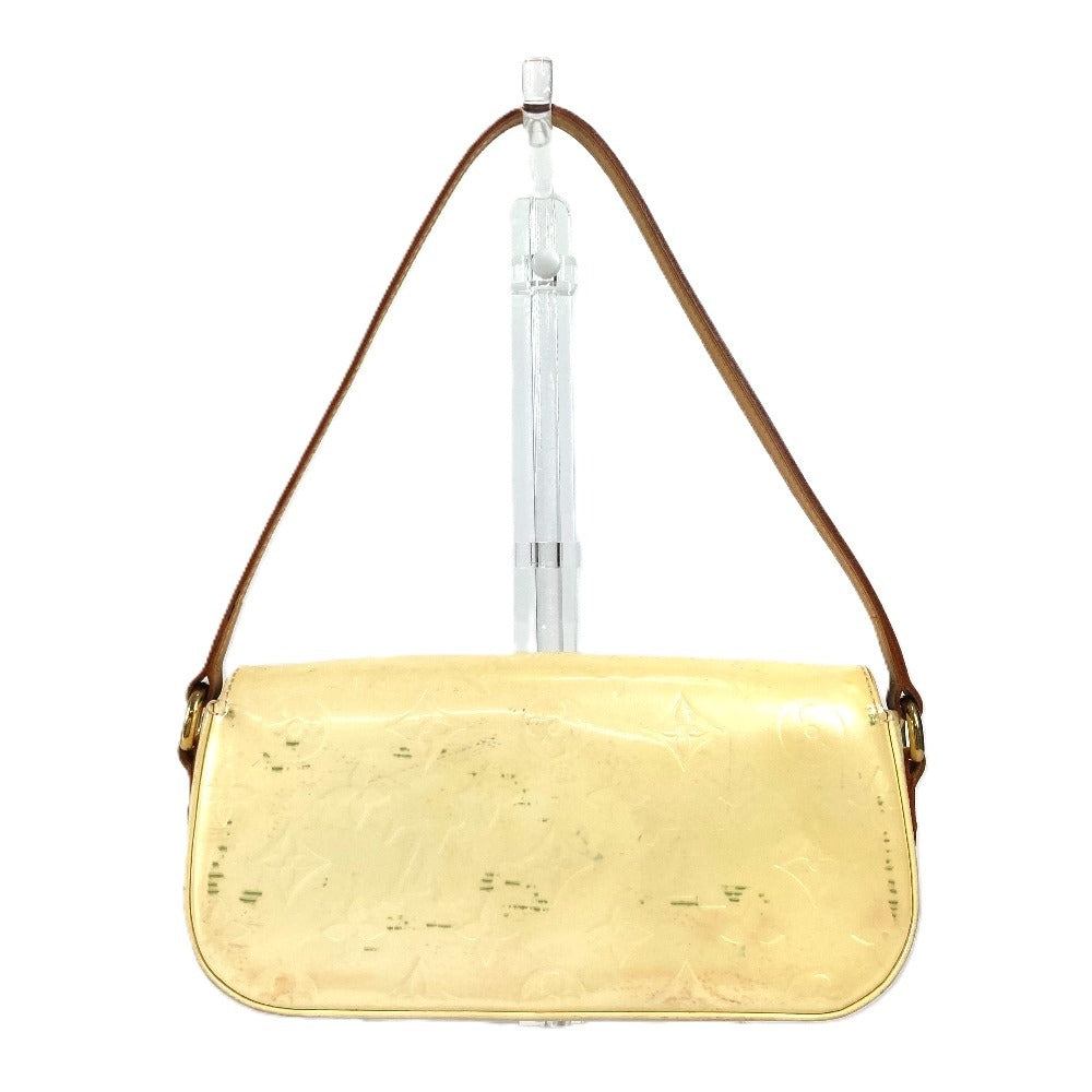 LOUIS VUITTON Shoulder Bag Monogram Vernis white Monogram Vernis Malibu street Women