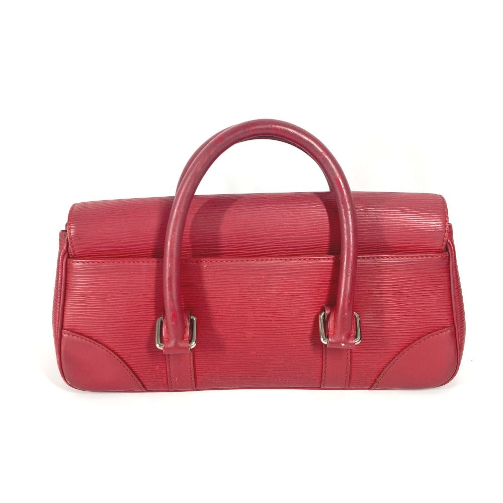 LOUIS VUITTON Handbag Epi Leather Red Epi Segur PM