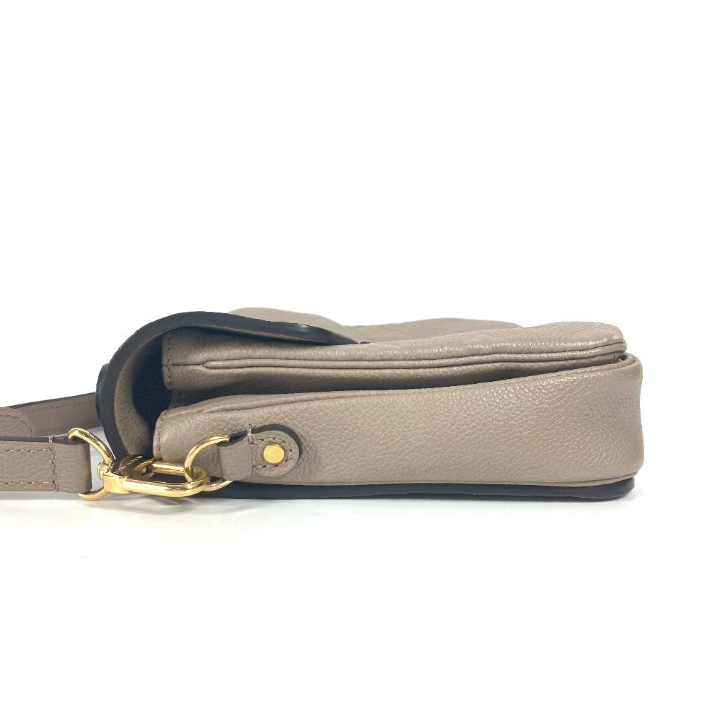 LOUIS VUITTON Handbag Monogram Ann Platt Leather beige Monogram Ann Platt Pochette Metis Women