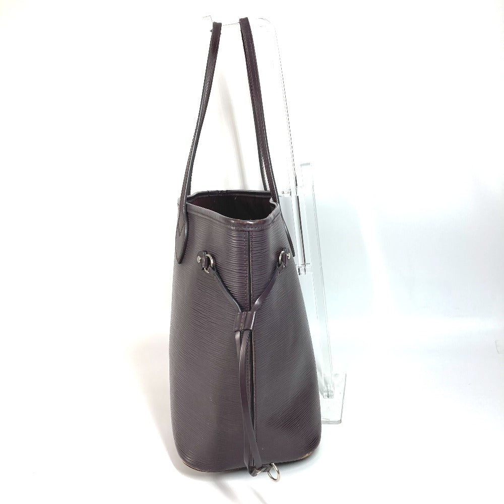 LOUIS VUITTON Tote Bag Epi Leather purple Epi Neverfull MM unisex(Unisex)