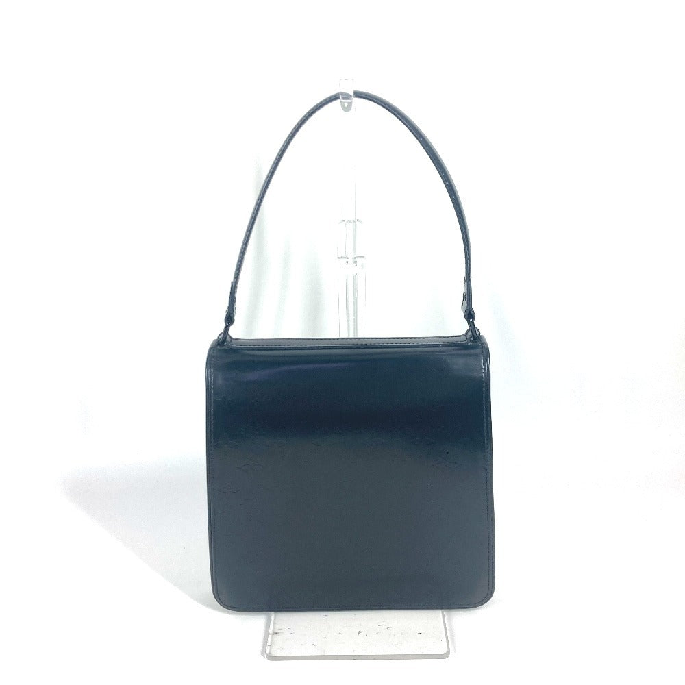 LOUIS VUITTON Handbag Monogram mat leather black Monogram mat Op Art Squarely Women